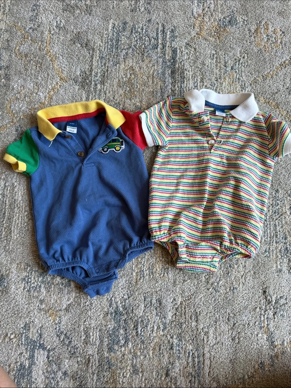 2 Old navy bubble romper